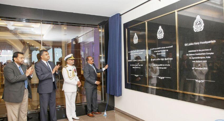 Sri Lanka Navy Moves To Defence Headquarters